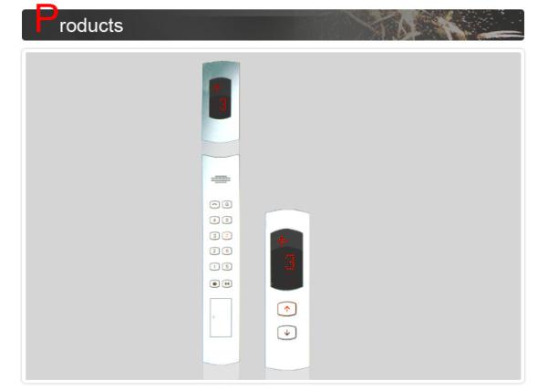 Quality 7 Segment , BCD , Serial System Elevator Cop Lop / Lift Button Panel for sale