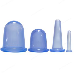 China Reusable 6.8 5 3.6 1.5cm Silicone Vacuum Anti Cellulite Cupping Set wholesale