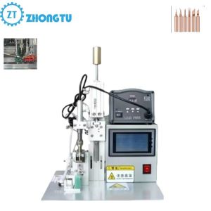 China AC 220V/110V Power Supply Semi Automatic Tin Soldering Machine Robot for Consistent Welding on sale