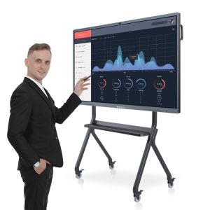 LCD 55'' Touch Screen Interactive Whiteboard Smooth Running