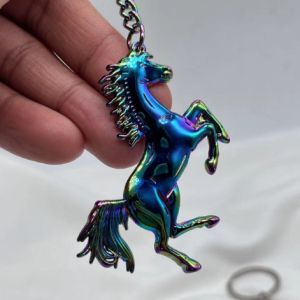 Custom Design Loog Enamel Key Chain Metal Cartoon Keychain