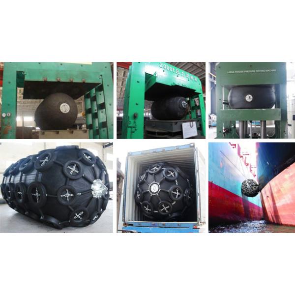 Berth Dock 50kPa Floating Pneumatic Fenders For Ships ISO17357 PIANC2002