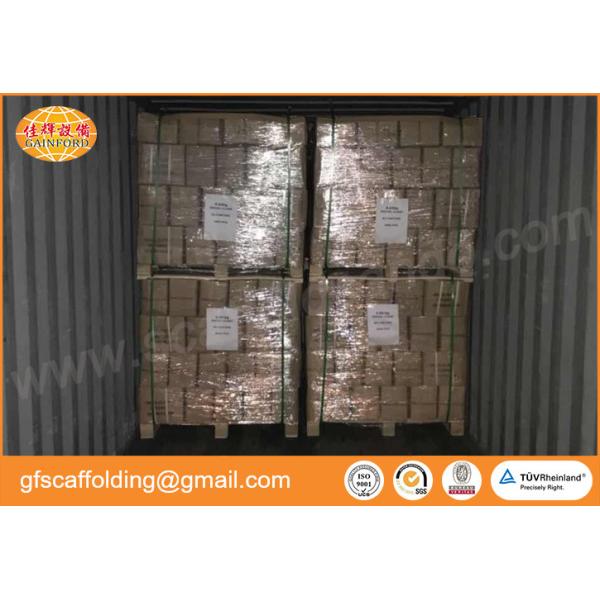 Japan double coupler fixed clamp 0.65KG for 48.6mm pipe in Scaffolding tunnel project