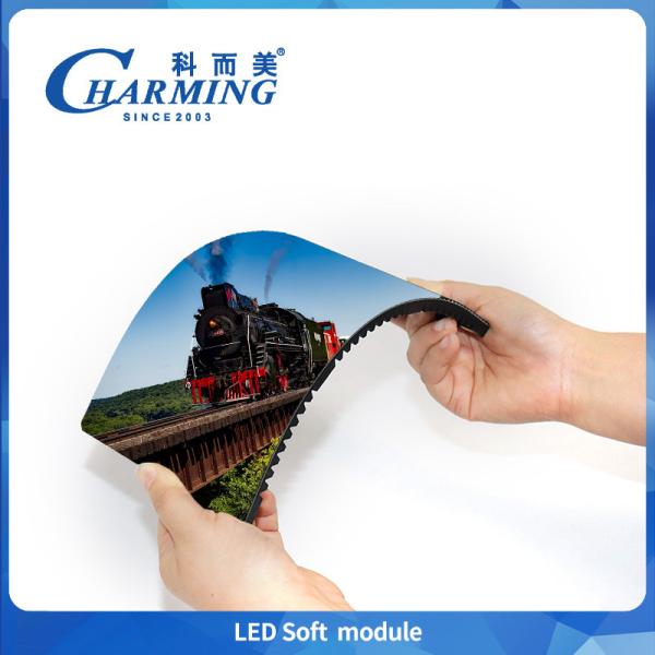 Factory Price P4 Led Soft Module Indoor Display Vedio Wall Screen Weight 255g 256*128MM SMD2020 Adveresting Screen