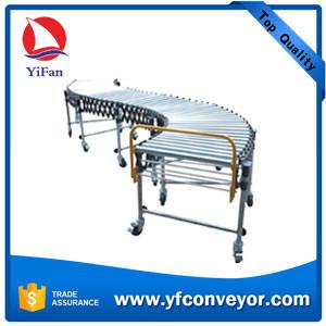 Quality Flexible Gravity Roller Conveyor,Expandable No Power Roller Conveyor for sale