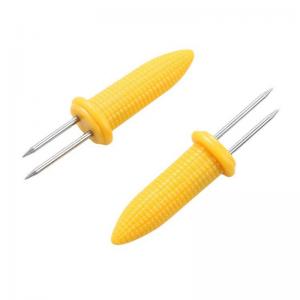 China 6x2x1.5CM Kitchen Cookware Accessories Stainless Steel Corn Roast Needle BBQ wholesale