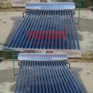 China Vacuum Tube Low Pressure Solar Collector 304 Stainless Steel Solar Water Heater wholesale