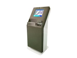 China Register / Check In Information Kiosk Machine With Keyboard / Passport Scanner wholesale