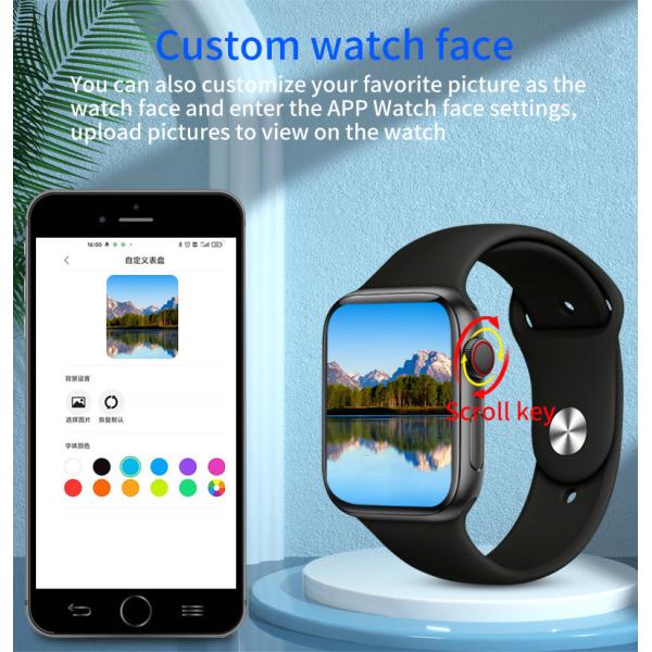Fitness Tracker Apple Watch Series 4 Phone Calls , 1.54 Inch Smartwatch You Can Reply To Texts