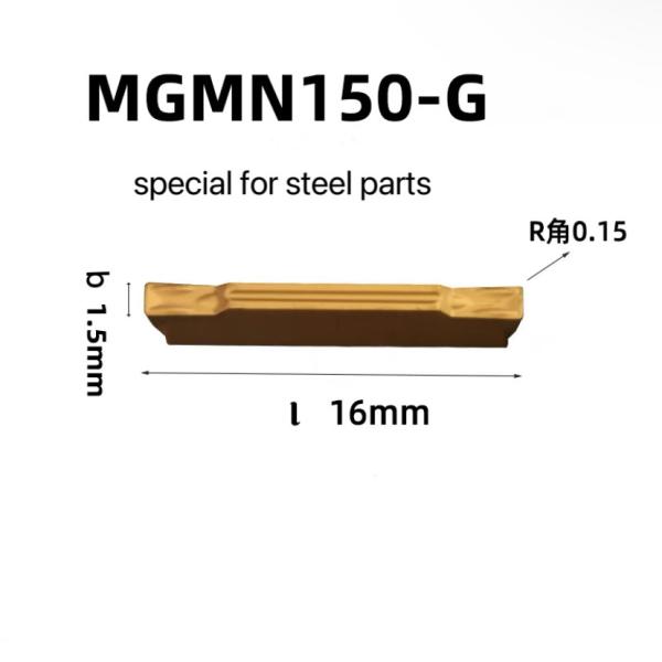 Mgmn150-G Precision CNC Parting Tool Inserts For Mold Processing Automotive