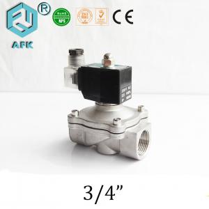 China 1Mpa Pilot Lpg Electric Solenoid Valve For Gas NBR Gas Detector on sale