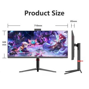 China DDR3 4GB RAM 128GB SSD 30inch Core I3 I5 I7 Aio Office Monoblock Computer All In One Pc wholesale
