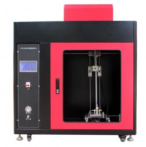 PLC + Touch Screen Control  Automotive Interior Material Vertical Combustion Tester