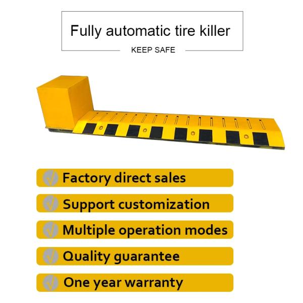 Heavy Loading Automatic Tyre Killer Capacity Security Steel Road Tyre Killer