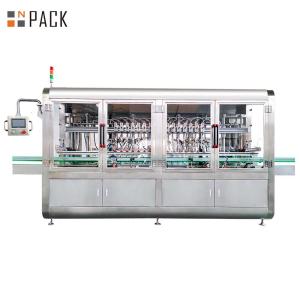 China Fully Automatic Multi Heads Apple Vinegar Liquid Filling Machine Plc Control Overflow Filling Machine wholesale