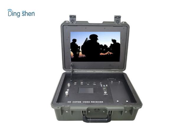 Quality Outdoor COFDM Wireless Video Receiver with AES Encryption and data Transmission for sale
