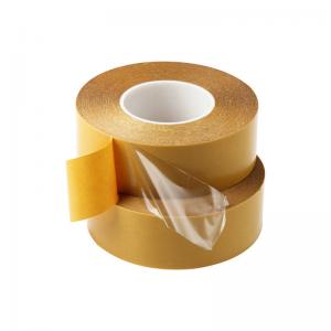 China 80um Heat Resistant Double Sided Tape 50m Clear Polyester Tape wholesale