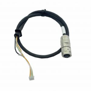 China Metal Plastic Power Cable Assembly Waterproof Circular M12 Connector Wire Harness 040 wholesale