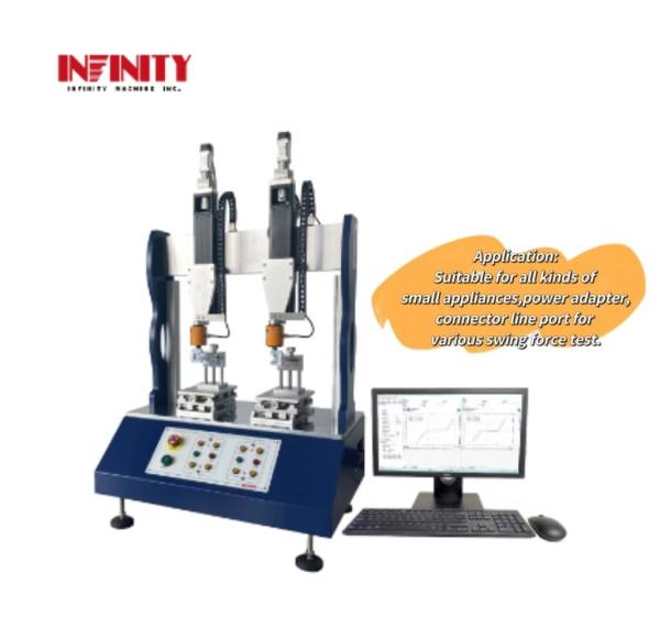 Quality Dual Station Swing Force Testing Machine for Power Adapter Swing Force Test for sale
