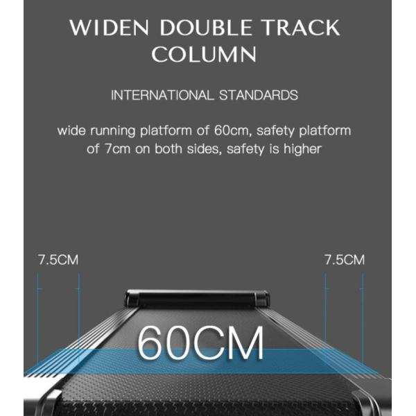 Walking Pad Treadmill Machine Heavy Duty Cardio Training 3.0HP Gym Equipment