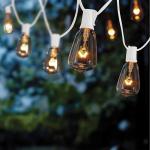 10ft St38 Decorative String Lighting 7watt E12 Led Edison Bulb String Lights