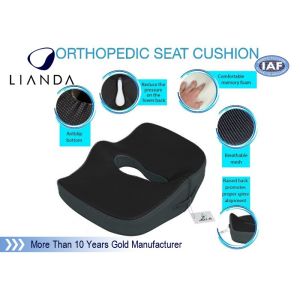 Enhanced Memory Foam Cushion Relief For Orthopedic Coccyx , Back , Sciatica