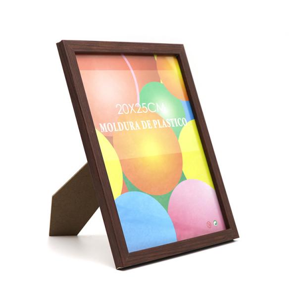 Quality Portable Decorative Wooden Picture Frames Wooden Mdf Paper Wrap WFS0025 for sale