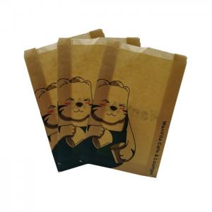 China Foods Translucent Biodegradable Wax Paper Bags With Adhesive Strip Gusset Glassine Envelopes on sale