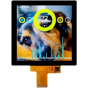 China 3.95 Inch 4&quot; 480*480 Square TFT LCD Display with RGB Interface CTP wholesale