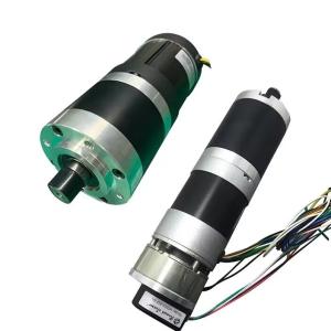 Customized Specification Performance Shaft Mounting Geared Brushless DC Motor with CE ROHS UL to Replace Fulling Motor
