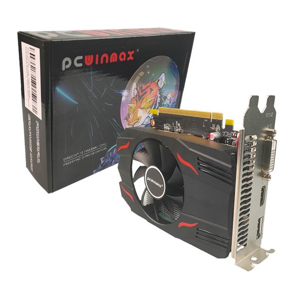 Quality PCWINMAX Radeon RX 550 2GB GDDR5 128 Bit PCI-E Gaming GPU Graphics Card For Desktop for sale