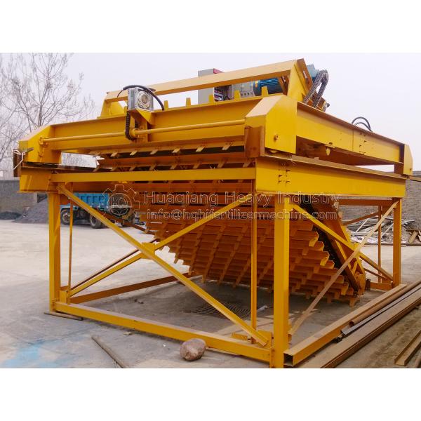 Agricultural High Efficiency Compost Turning Machine For Fermentation