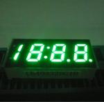 White Bright 4 Digits Numeric 7 Segment LED Displays For Car Clock Indicator