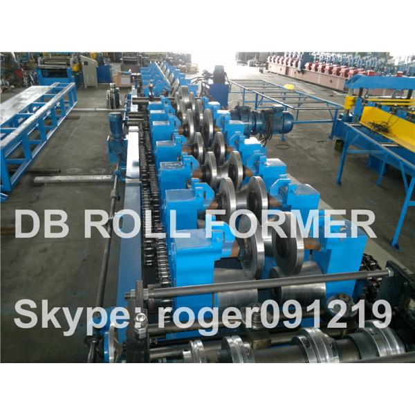 Automatic Metal Purlin Roll Forming Machine , wire forming machines