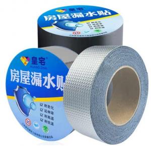 China Butyl Rubber Adhesive Aluminium Waterproof Tape For Construction Surface Flashing on sale