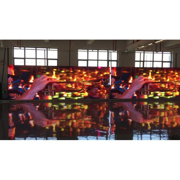 Color Temperature 6500K Rental LED Display 3840Hz Refresh Rate