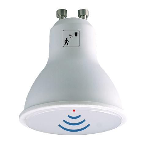 Quality Microwave Sensor LED Bulb , Microwave Sensor Lamp Wide Sensing Range for sale
