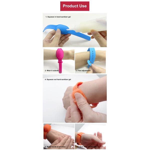 Refillable Hand Sanitizer Bracelet