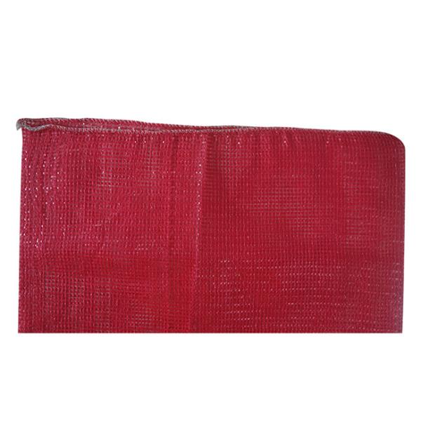 Orange PP PE Monofilament Yarn Nylon Garlic Mesh Bag for Packing Firewood