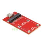 USB3.1 Type-C USB-C to mSATA SSD HDD Case Enclosure 50mm