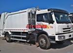 LHD / RHD Steering Garbage Truck With Compactor , 4x2 Refuse Compactor Truck