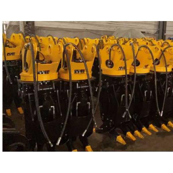 360 degree rotation wood graple log graple rotary hydraulic timber motor cylinder grab stone graple for PC60 ZX230 R200