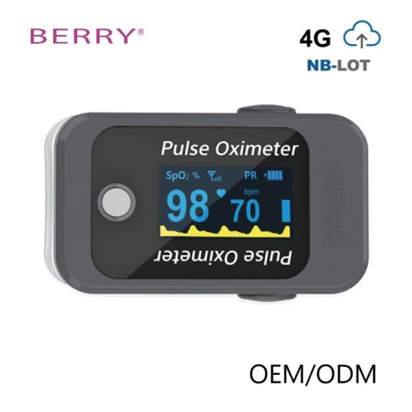 Quality CE0123 SpO2 4G Digital Fingertip Pulse Oximeter With LED Display for sale