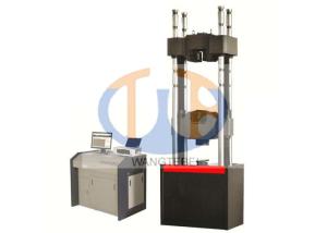 China Clip - On Extensometer Hydraulic Tensile Testing Machine Computer Control Servo wholesale