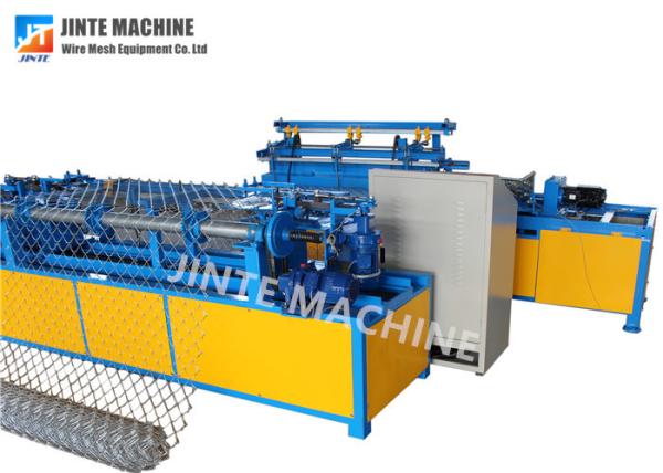Quality Fully automatic chain link fence wire mesh fencing machine for diamond wire mesh for sale