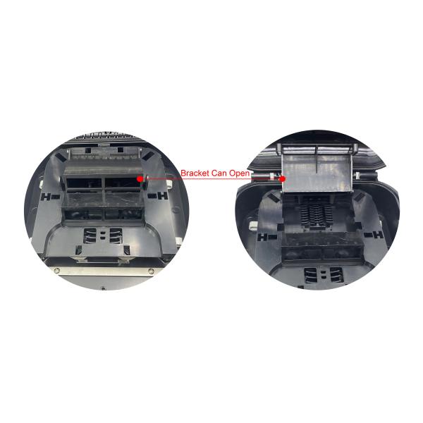IP65 Mid Span ABS Optical Distribution Box SC 16 Ports Flat Drop Cable Splice Closure
