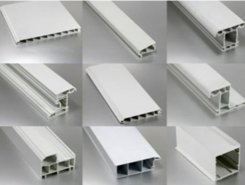 White Plastic Profile Extrusion Line , PC PMMA round Tube Extrusion Machine