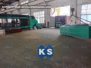 Zinc And Pvc Coated Fully Automatic Hexagonal Wire Netting Machine / Gabion Mesh Machine