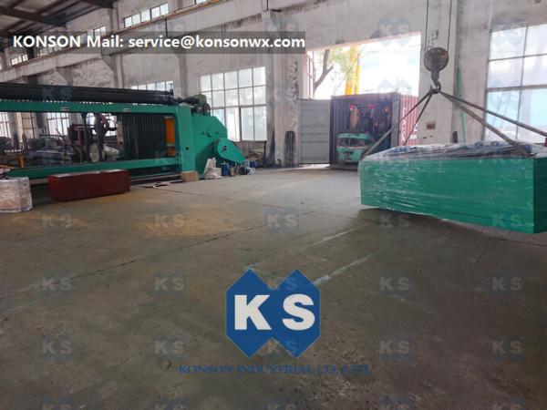 Quality Zinc And Pvc Coated Fully Automatic Hexagonal Wire Netting Machine / Gabion Mesh Machine for sale
