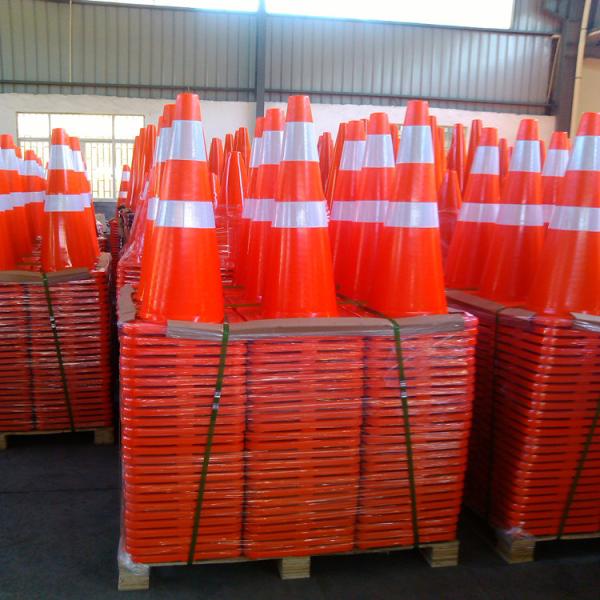 50cm Plastic Traffic Management Safety Cone